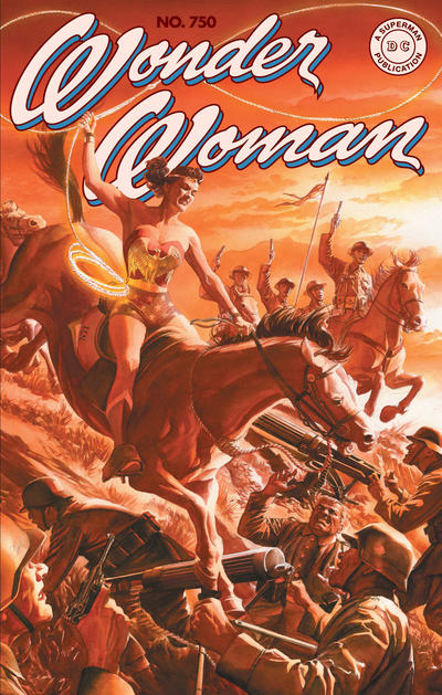 Cover for Wonder Woman (DC, 2016 series) #750 [Alex Ross Homage Cover]