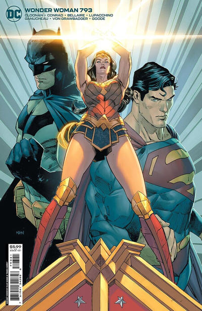 Cover for Wonder Woman (DC, 2016 series) #793 [Clay Mann Cardstock Variant Cover]