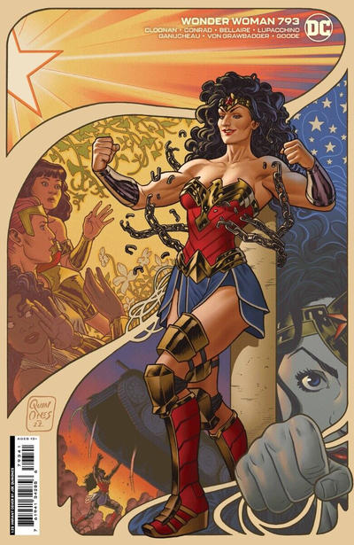 Cover for Wonder Woman (DC, 2016 series) #793 [Joe Quinones Cardstock Variant Cover]