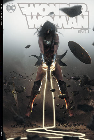 Cover for Wonder Woman (DC, 2016 series) #750 [Planet Awesome Bosslogic Cover]