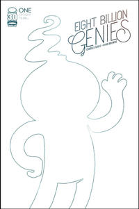 Cover Thumbnail for Eight Billion Genies (Image, 2022 series) #1 [Blank Sketch Cover]