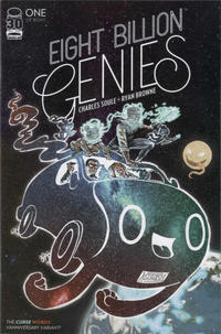 Cover Thumbnail for Eight Billion Genies (Image, 2022 series) #1 [The Curse Words Vanniversary Variant Cover]