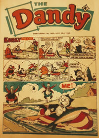 Cover Thumbnail for The Dandy (D.C. Thomson, 1950 series) #1409