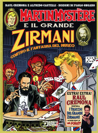Cover Thumbnail for Martin Mystère e il grande Zirmani contro il fantasma del museo (Sergio Bonelli Editore, 2018 series) 