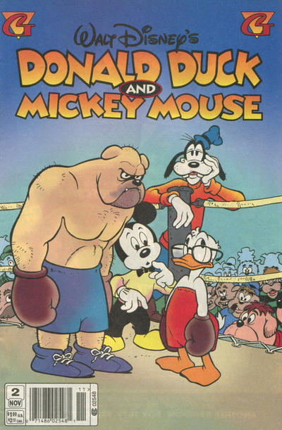 Cover for Donald Duck and Mickey Mouse (Gladstone, 1995 series) #2 [Newsstand]