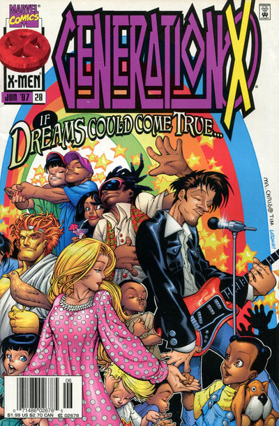 Cover for Generation X (Marvel, 1994 series) #28 [Newsstand]