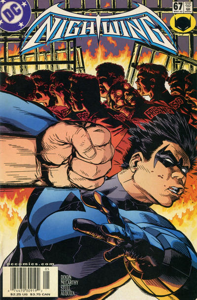 Cover for Nightwing (DC, 1996 series) #67 [Newsstand]