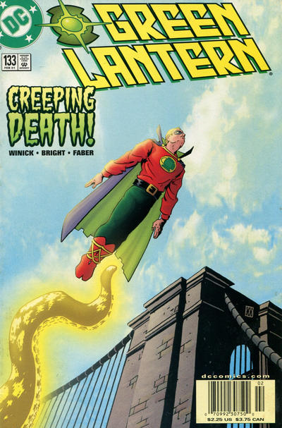 Cover for Green Lantern (DC, 1990 series) #133 [Newsstand]
