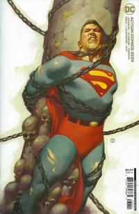 Cover Thumbnail for Action Comics (DC, 2011 series) #1039 [Julian Totino Tedesco Cardstock Variant Cover]
