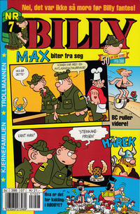 Cover Thumbnail for Billy (Hjemmet / Egmont, 1998 series) #7/2000