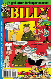 Cover Thumbnail for Billy (Hjemmet / Egmont, 1998 series) #10/2000