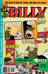 Cover Thumbnail for Billy (Hjemmet / Egmont, 1998 series) #14/2000