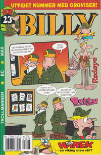 Cover Thumbnail for Billy (Hjemmet / Egmont, 1998 series) #23/2000