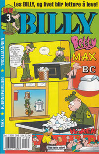 Cover Thumbnail for Billy (Hjemmet / Egmont, 1998 series) #3/2001