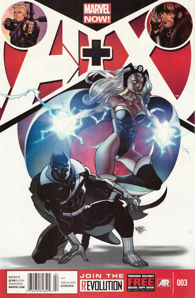 Cover for A+X (Marvel, 2012 series) #3 [Newsstand]