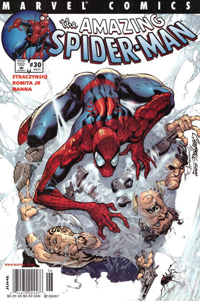 Cover for The Amazing Spider-Man (Marvel, 1999 series) #30 (471) [Newsstand]