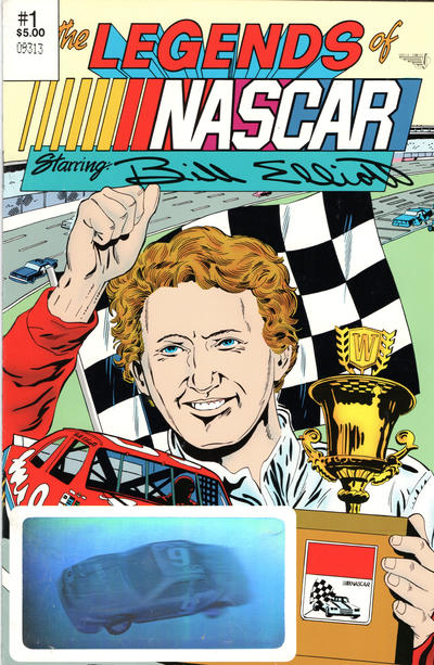 Cover for The Legends of NASCAR (Vortex, 1990 series) #1 [Hologram Cover]