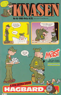Cover Thumbnail for Knasen (Semic, 1970 series) #16/1981