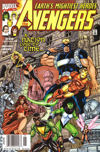 Cover for Avengers (Marvel, 1998 series) #29 [Newsstand]