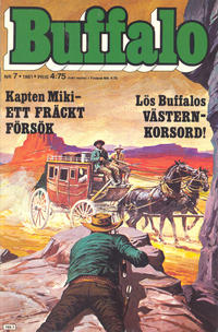 Cover Thumbnail for Buffalo Bill / Buffalo [delas] (Semic, 1965 series) #7/1981