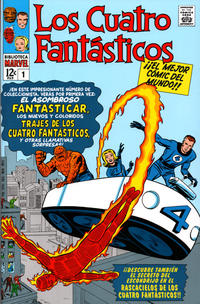 Cover Thumbnail for Biblioteca Marvel: Los Cuatro Fantásticos (Panini España, 2022 series) #1