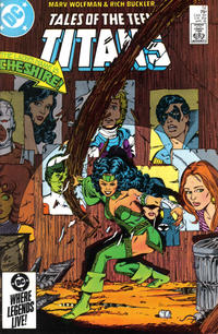 Cover Thumbnail for Tales of the Teen Titans (DC, 1984 series) #52 [Direct]