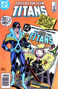 Cover Thumbnail for Tales of the Teen Titans (DC, 1984 series) #59 [Newsstand]