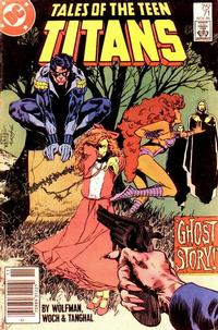 Cover for Tales of the Teen Titans (DC, 1984 series) #71 [Newsstand]