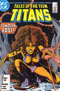 Cover for Tales of the Teen Titans (DC, 1984 series) #77 [Direct]
