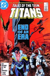 Cover for Tales of the Teen Titans (DC, 1984 series) #78 [Direct]