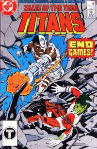 Cover for Tales of the Teen Titans (DC, 1984 series) #82 [Direct]
