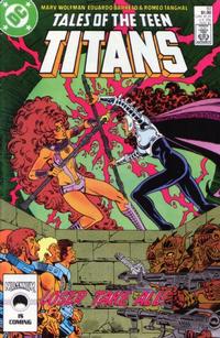 Cover Thumbnail for Tales of the Teen Titans (DC, 1984 series) #83 [Direct]