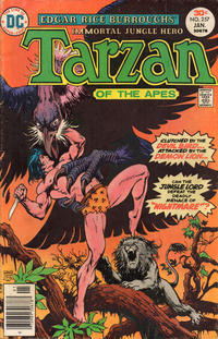 Cover for Tarzan (DC, 1972 series) #257