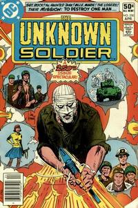 Cover Thumbnail for Unknown Soldier (DC, 1977 series) #250 [Newsstand]