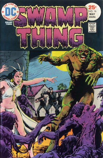 Cover for Swamp Thing (DC, 1972 series) #16