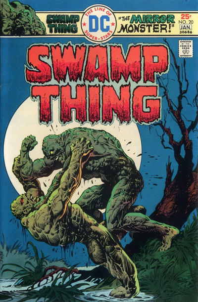 Cover for Swamp Thing (DC, 1972 series) #20