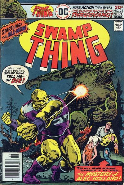 Cover for Swamp Thing (DC, 1972 series) #24