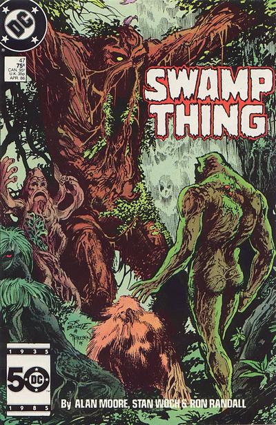Cover for Swamp Thing (DC, 1985 series) #47 [Direct]