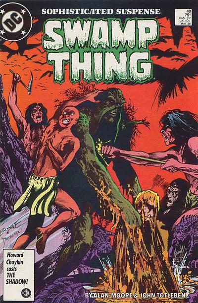 Cover for Swamp Thing (DC, 1985 series) #48 [Direct]