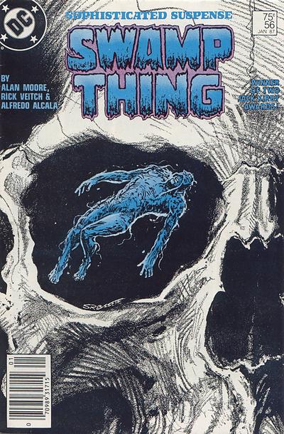 Cover for Swamp Thing (DC, 1985 series) #56 [Newsstand]