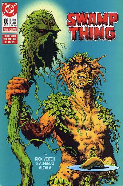 Cover for Swamp Thing (DC, 1985 series) #66