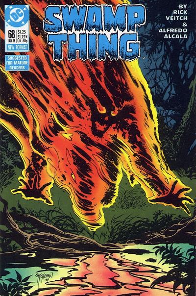 Cover for Swamp Thing (DC, 1985 series) #68