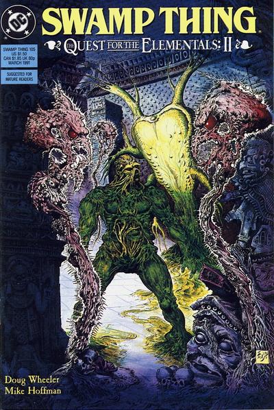 Cover for Swamp Thing (DC, 1985 series) #105