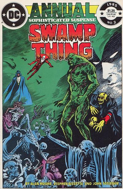 Cover for Swamp Thing Annual (DC, 1985 series) #2 [Direct]
