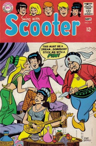Cover for Swing with Scooter (DC, 1966 series) #14