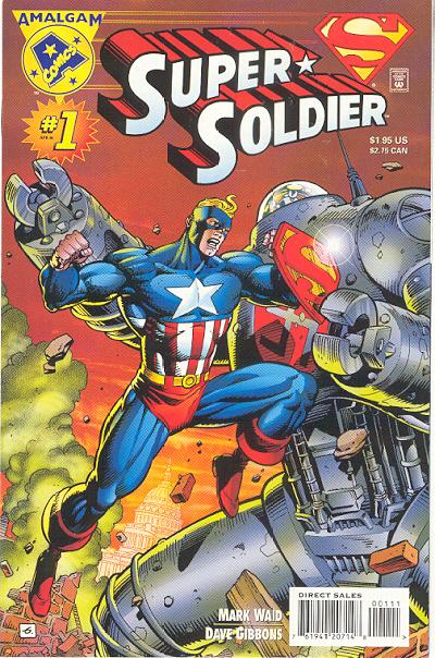 Cover for Super Soldier (DC, 1996 series) #1 [Direct Sales]