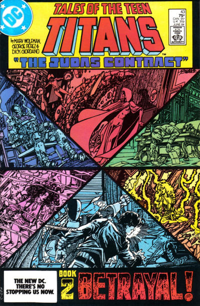 Cover for Tales of the Teen Titans (DC, 1984 series) #43 [Direct]