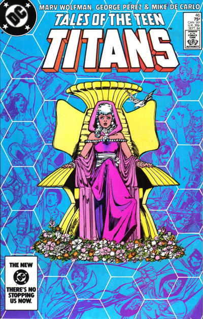 Cover for Tales of the Teen Titans (DC, 1984 series) #46 [Direct]