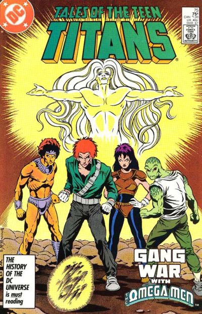 Cover for Tales of the Teen Titans (DC, 1984 series) #75 [Direct]