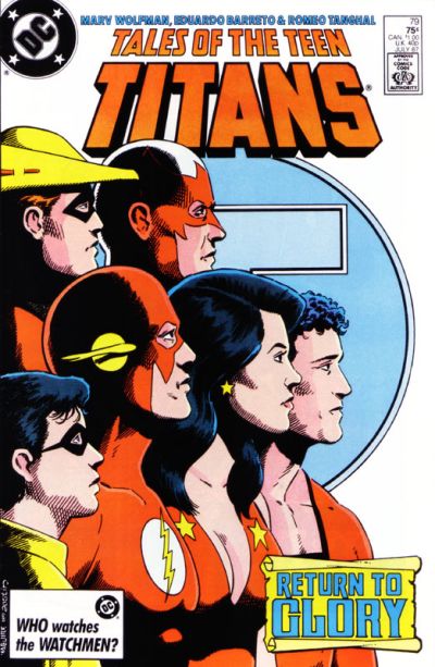 Cover for Tales of the Teen Titans (DC, 1984 series) #79 [Direct]